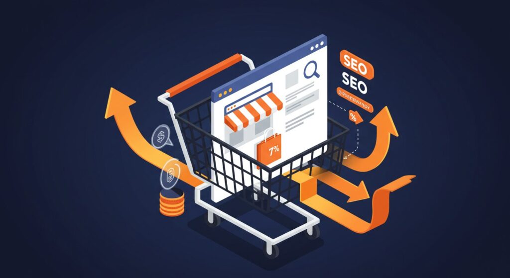 Caddie et structure SEO pour un e-commerce
