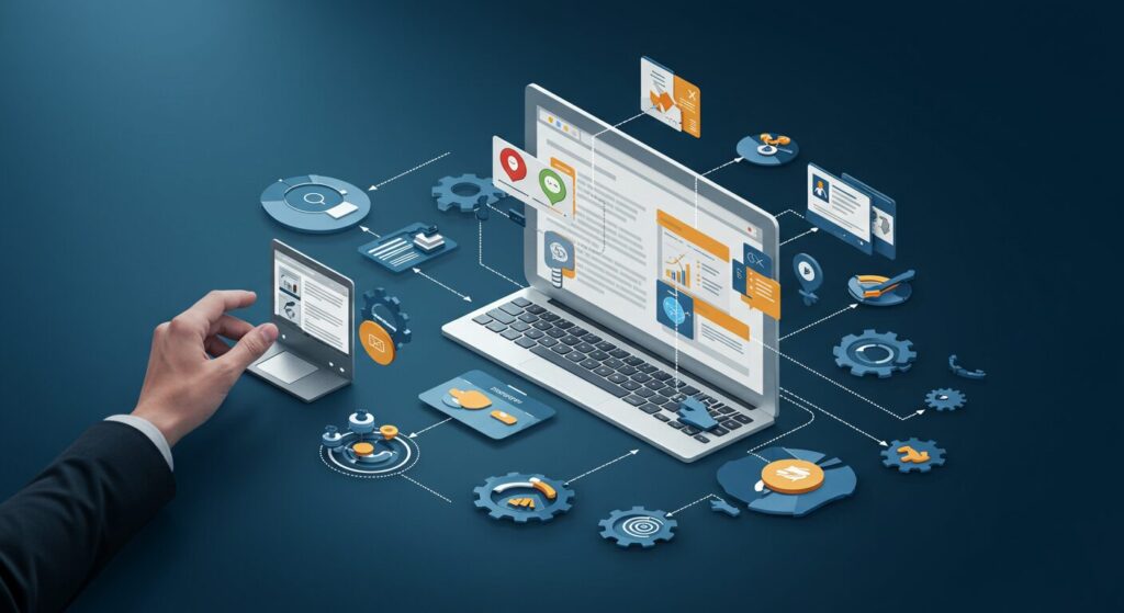 Main et structure SEO pour un e-commerce