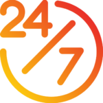 Icône 24h/24 7j/7