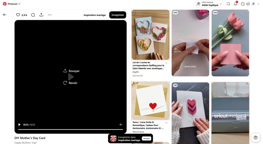 Epingler un post sur Pinterest