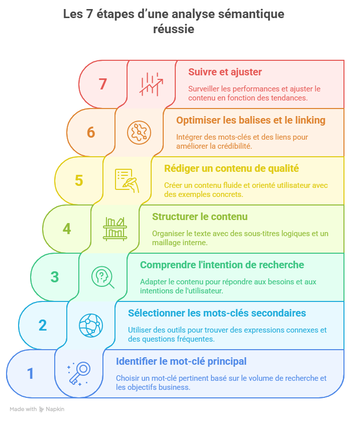 Les 7 étapes d’une analyse sémantique réussie